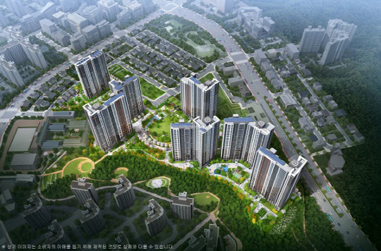 '제일풍경채 원주 무실' 조감도 <제일건설 제공>